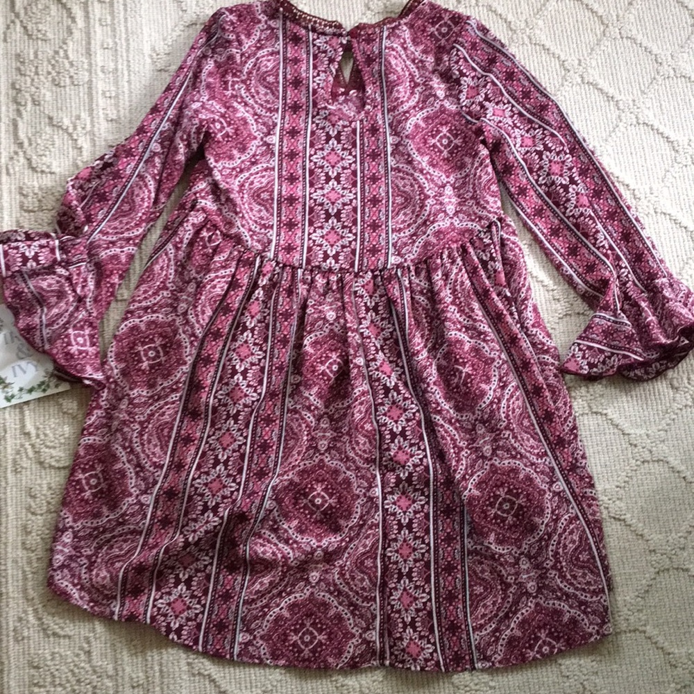 Iris & Ivy high/low dress SIZE 10 (GIRL) - Picture 5 of 8